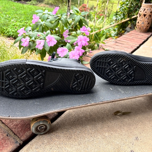 Waterproof Leather lunarlon Chuck Taylor converse All Star Sneakers black quilt - Picture 7 of 14